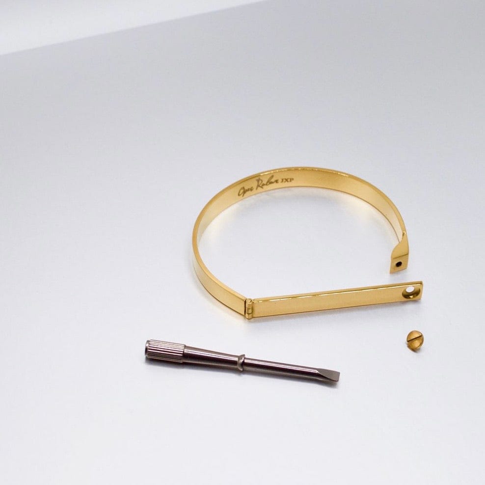 Opes Robur bracelet MATCHING LOVE BRACELET SET - GOLD