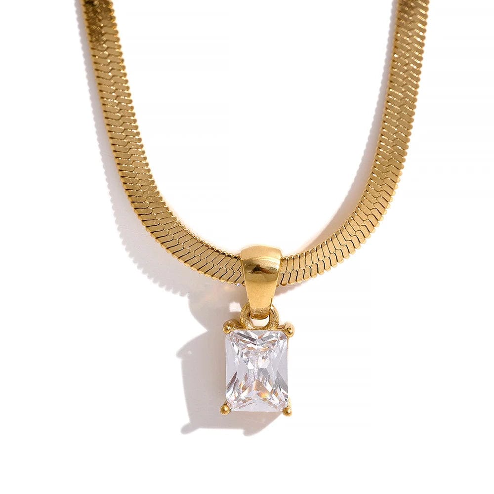 Opes Robur Clear HEIRLOOM NECKLACE
