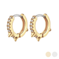 Opes Robur earrings MINI SPIKES