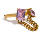 Opes Robur Gold / Pink / One Size (resizable) TETHER RING