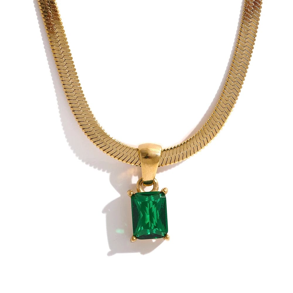 Opes Robur Green HEIRLOOM NECKLACE