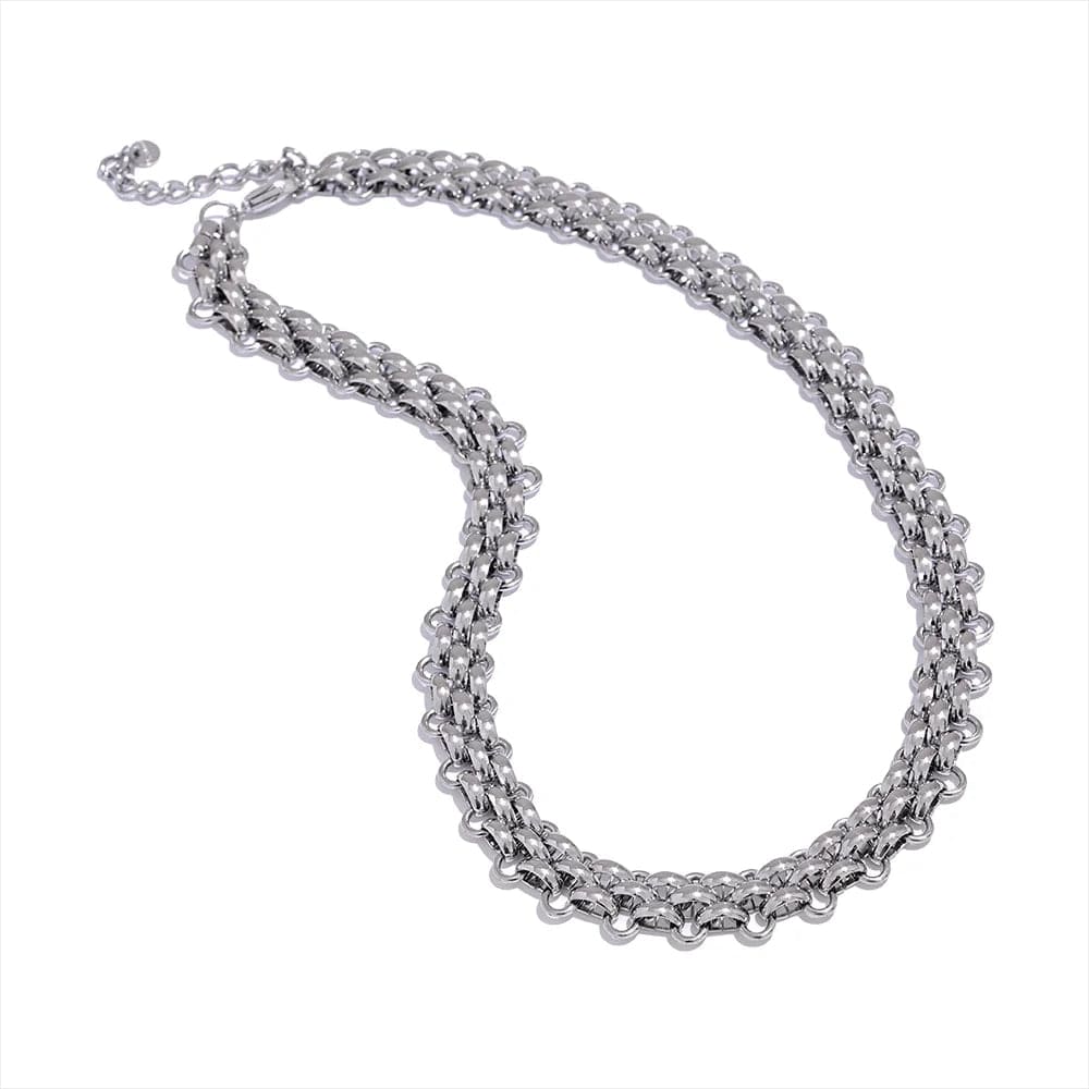 Opes Robur Silver CLEO NECKLACE