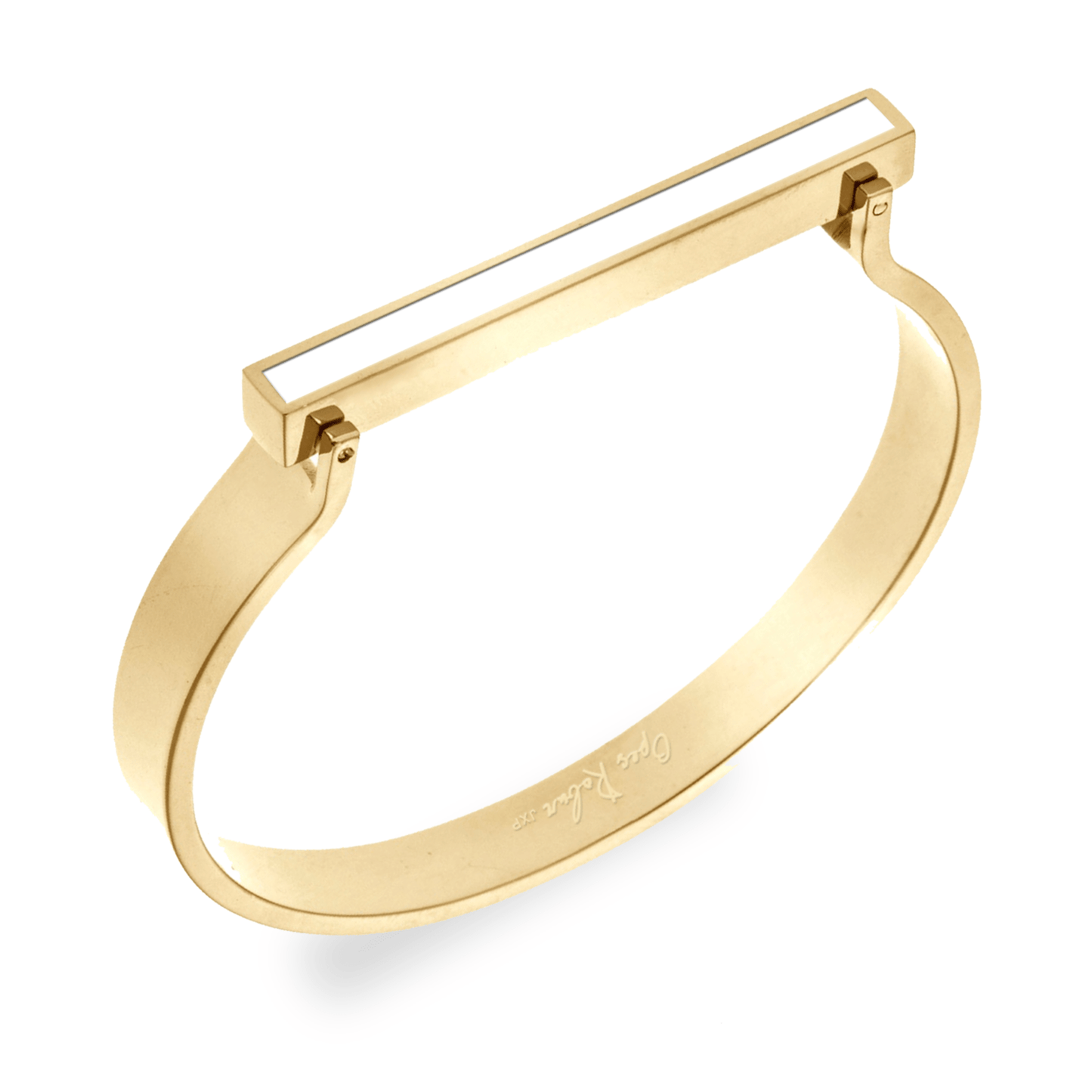 Opes Robur bracelet ENAMEL OMEGA - GOLD