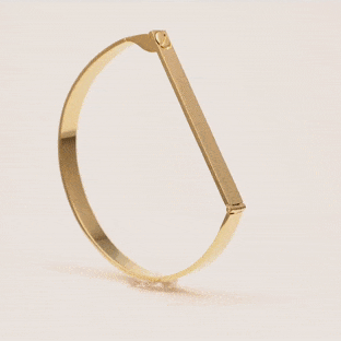 Opes Robur bracelet LOVE BRACELET - GOLD