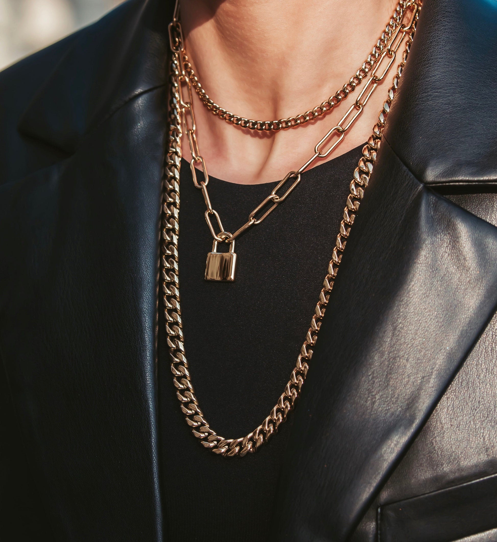 Opes Robur GOLD TRIPLE LAYER CHAIN