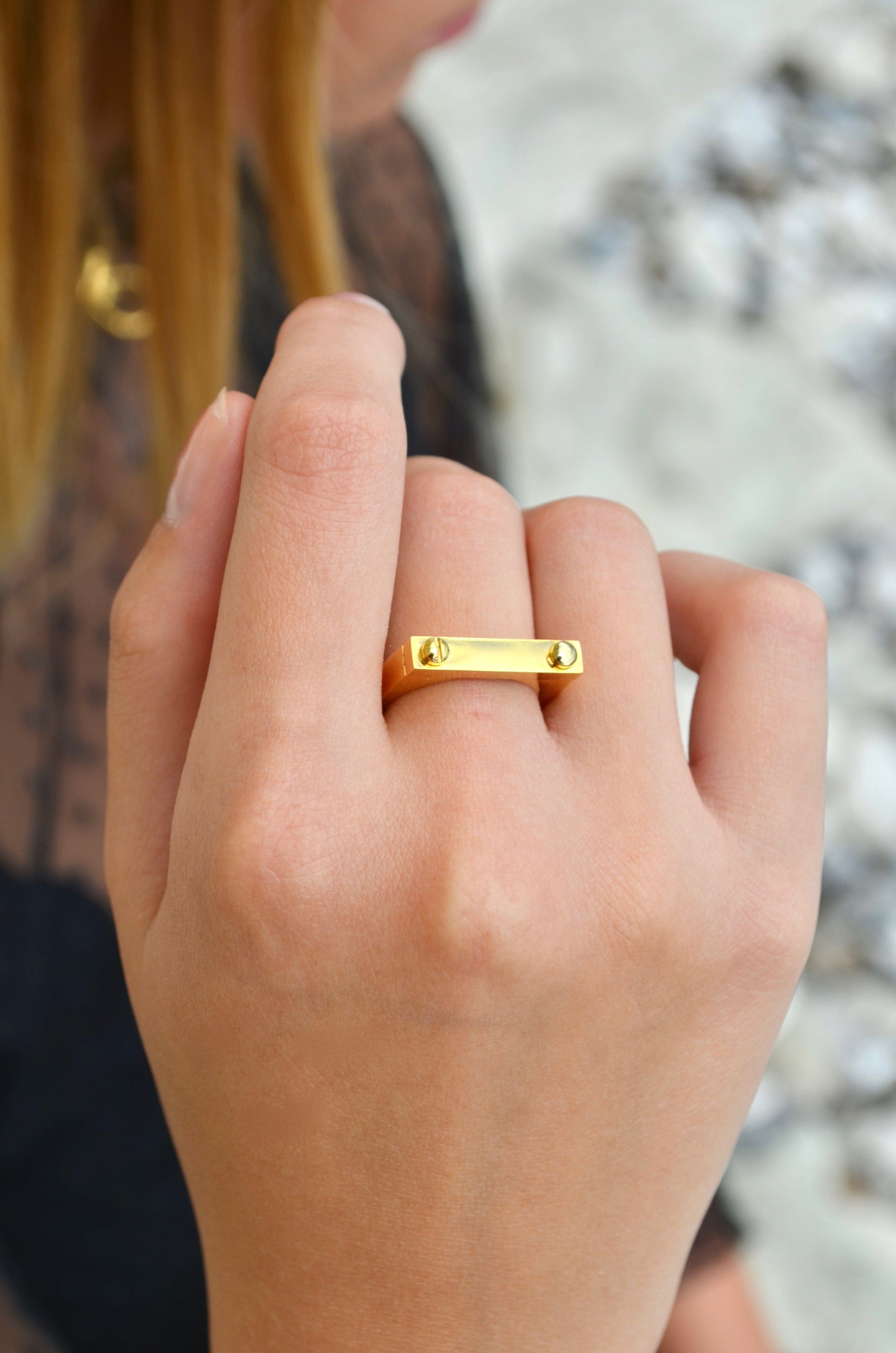 Gold D2 Ring - Opes Robur