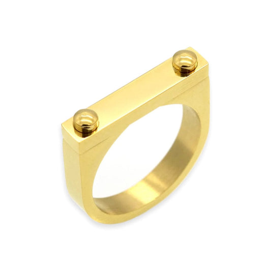 Opes Robur ring D2 - GOLD