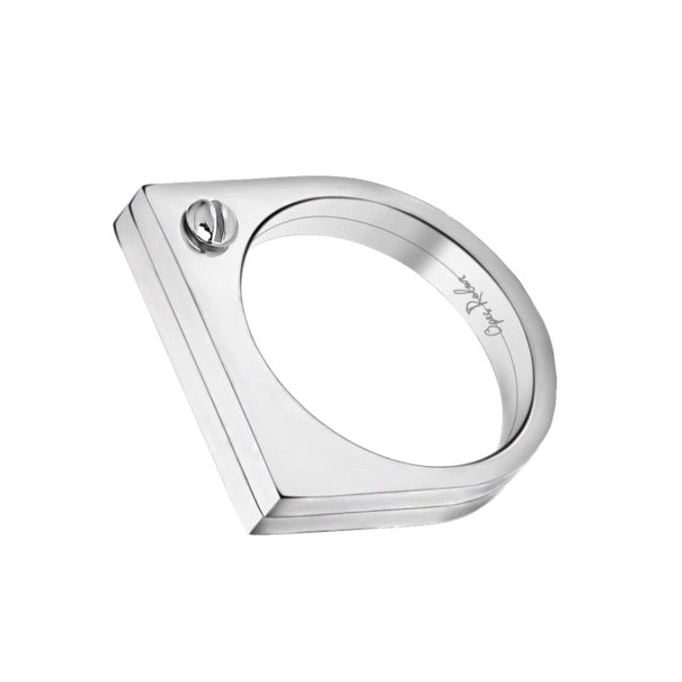Opes Robur ring SILVER D RING